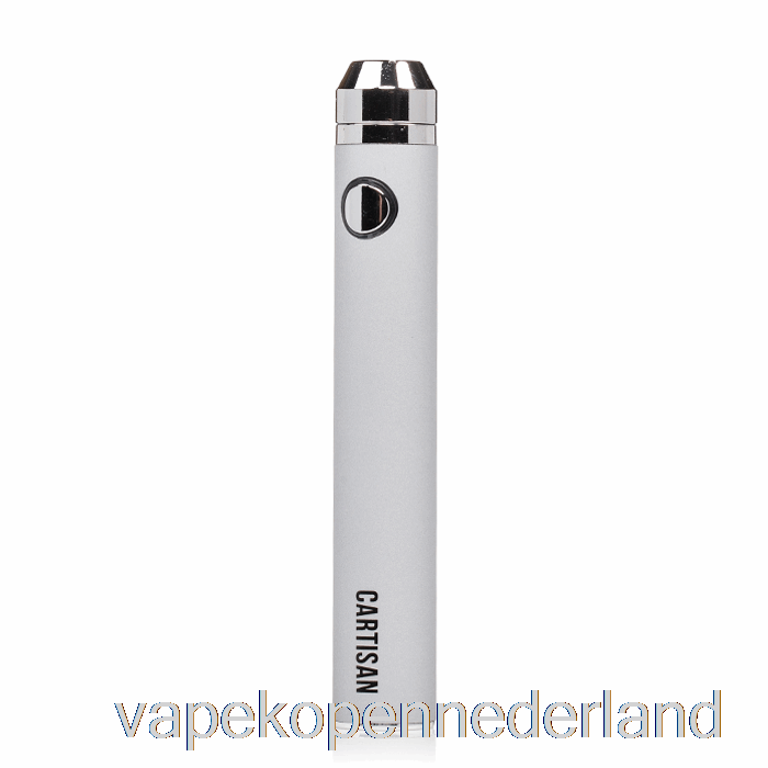 Elektronische Sigaret Vape Cartisan Knop Vv 1300 510 Batterij Zilver